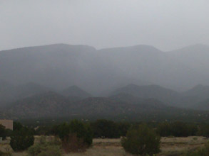 Rain in Placitas